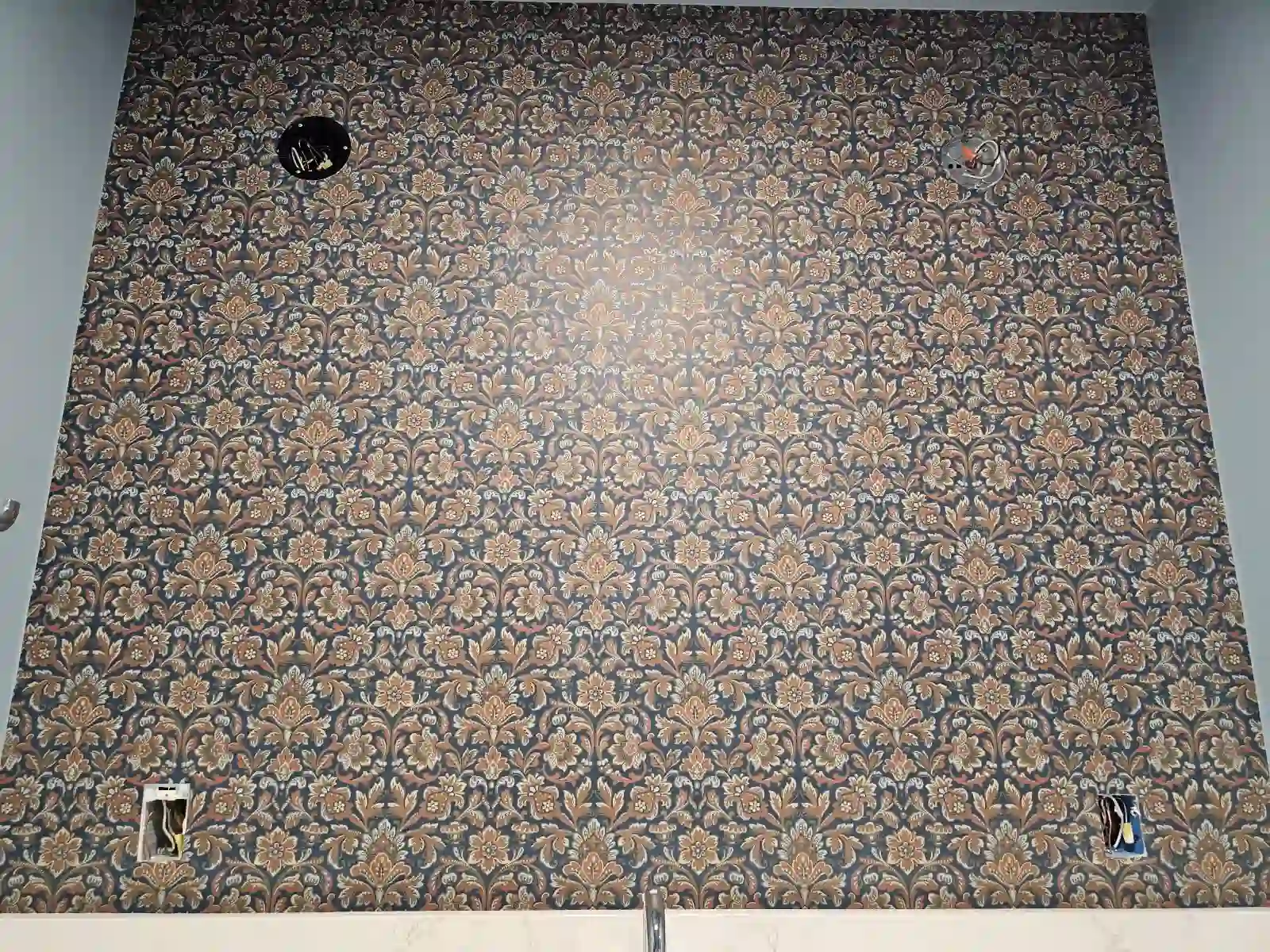 Commercial office space with durable vinyl wallcovering